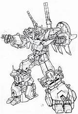 Transformers Predaking Transformer Wing Combiners G1 Autobots sketch template