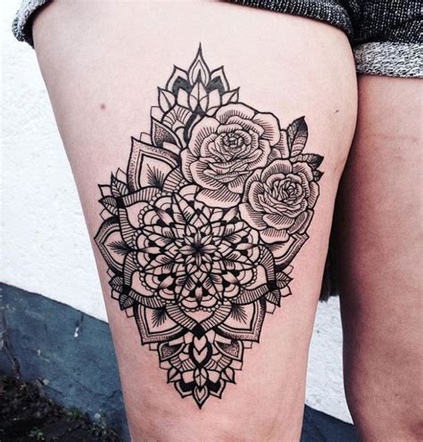 25 Sexy Thigh Tattoos For Women