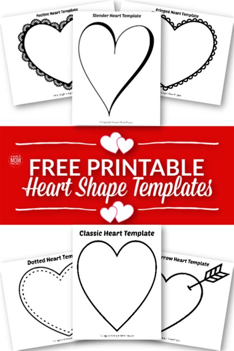 valentine templates  printable  printable templates