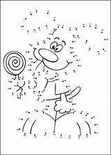 Relier Unir Dot Perro Numeros Formar Mickey Imagui Chiffres Niveau Bonbon Paleta Nummers Abecedario Dots Colorea Tus Verbinden Malebøger Børn sketch template