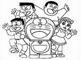 Doraemon Nobita Coloring Pages 1024 sketch template