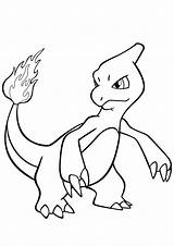 Charmeleon sketch template