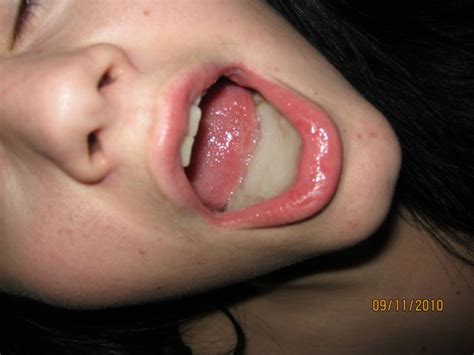 Mouthful Of Cum Ready To Swallow Cum Fetish Luscious