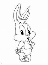 Bunny Bugs Coloring Pages Baby Printable Getcolorings Color Nice Print sketch template
