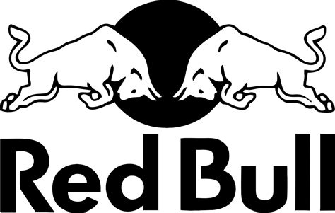 Desconocido Logotipo De Redbull Negro Mx Automotriz Y
