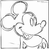 Coloring Pages Lichtenstein Pop Roy Getcolorings Getdrawings sketch template