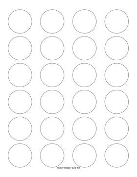 circle label template