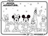 Mouse Coloring Pages Mickey Clubhouse Disney Printable Minnie Space Friends Pluto Goofy Donald Adventure Daisy Duck 958a Book Sheets Micky sketch template