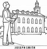 Lds Joseph Clipart Smith Coloring Temple Mormon Book Temples Build Clip Commands Nauvoo Para His People Church Pages Kirtland Templo sketch template