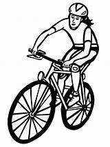 Ciclista Ciclismo Mujer Ciclistas Kleurplaat Wielrenner Olimpiadas Cyclist Wielrennen Deportes Kleurplaten Elefante sketch template