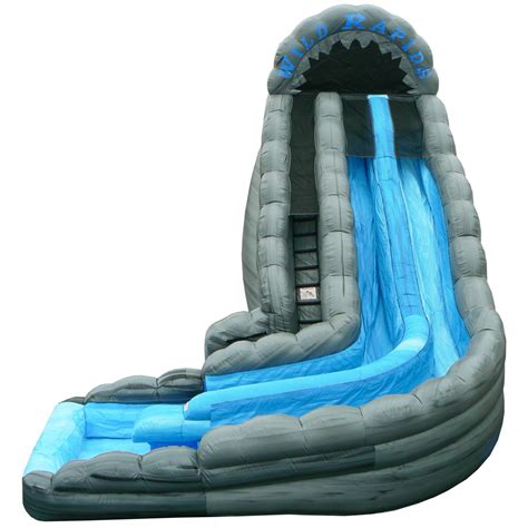 inflatable water   pool grey blue
