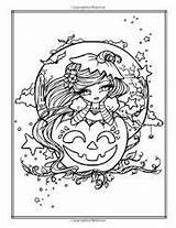 Coloring Pages Whimsy Girls Lynn Hannah Blank Book Adult Colouring Choose Board Cool sketch template