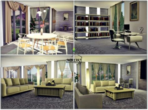 sims resource modern residence   sims  downloads