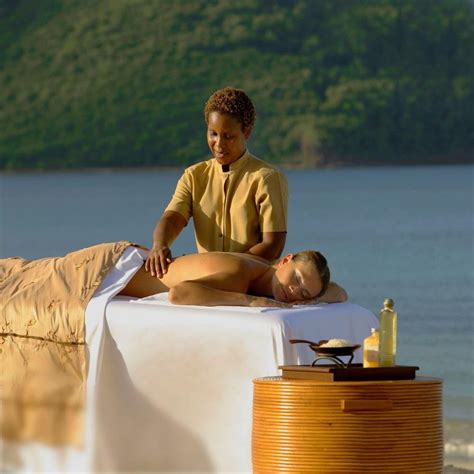 beach massage   landings st lucia caribbean islanddestinations