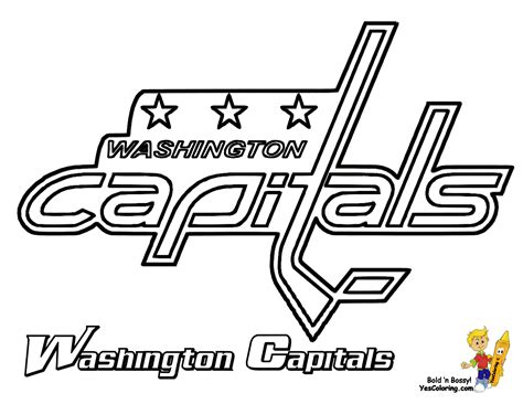 nhl logos colouring pages quality coloring page coloring home