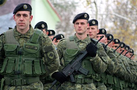 kosovo  form  army overt defense