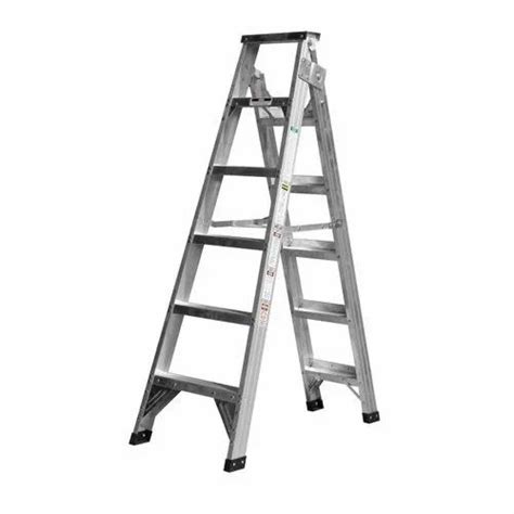 feet aluminium folding ladder  rs piece  bengaluru id