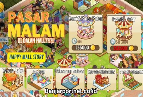 game jadul populer happy mall story mod apk unlimited money