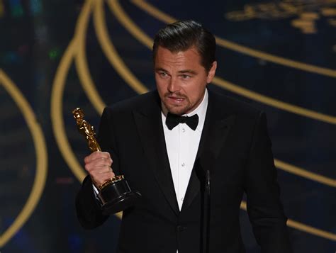 Leonardo Dicaprio Oscar Win Leonardo Dicaprio Backstage Comments