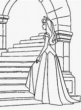 Princess Aurora Coloring Printable Pages Filminspector sketch template