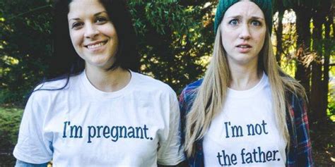 lesbian couple s pregnancy announcement gets right to the point