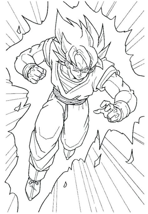 dragon ball  coloring pages goku  goku coloring pages
