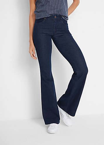 soft flared jeans  bonprix bonprix