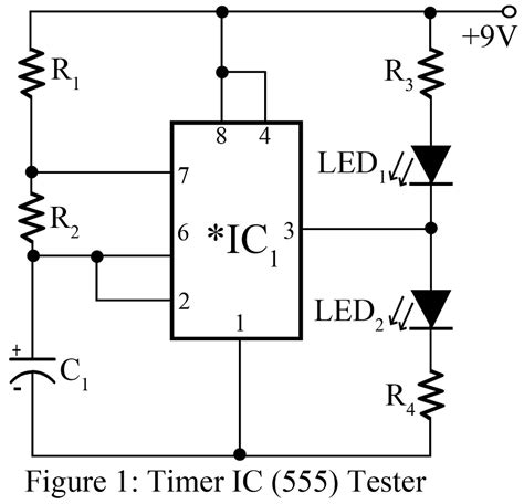 timer ic  tester  engineering projects