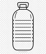 Plastic Bottle Water Colouring Bottles Clipart Coloring Pages Pinclipart Report Webstockreview sketch template