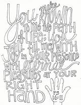 Coloring Pages Psalms Psalm Printable Color Getcolorings Getdrawings sketch template