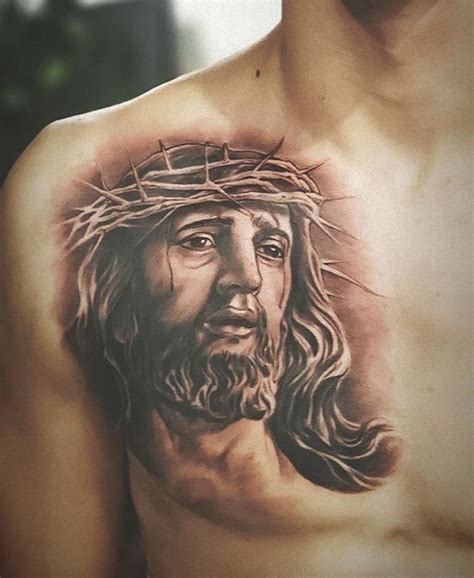 Top 153 Jesus Christ Tattoo On Chest