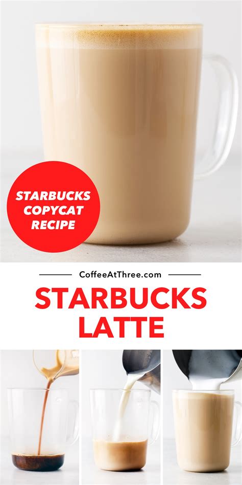 starbucks latte copycat coffee