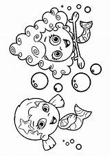 Guppies Bubble Oona Momjunction Deema Preschooler sketch template