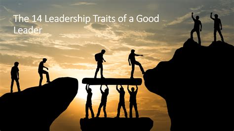 the 14 leadership traits of a good leader erick simpson