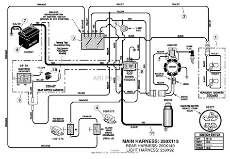 john deere  lawn tractor mower wiring schematic wiring diagram