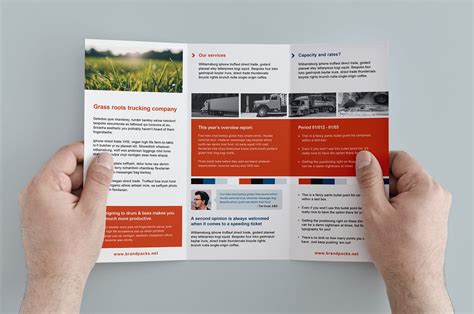 brochure template pulp