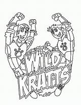 Kratts Wild Coloring Pages Kids Comments Getdrawings sketch template