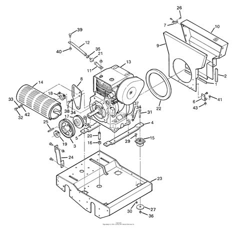 bunton bobcat ryan    midsize parts diagram  engine installation group