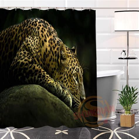 Popular Eco Friendly Custom Unique Leopard Fabric Modern
