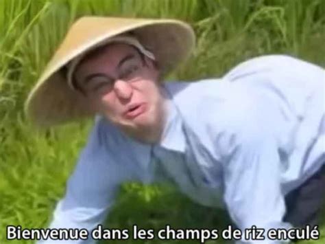 sticker de leemechat sur bienvenue champs riz encule    rice fields motherfucker