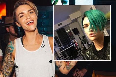 ruby rose dyes her hair green for xxx role and looks