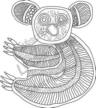 aboriginal art coloring pages  aboriginal art animals aboriginal