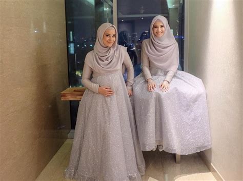 model baju bridesmaid hijab 2019 free photo and wallpaper