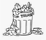 Trash Clipart Garbage Clip Webstockreview Printable Cliparts sketch template