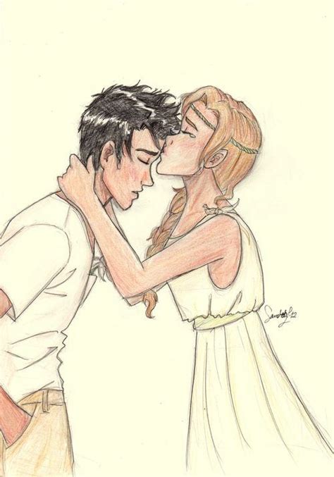 Calypso And Percy Jackson Drawings Pinterest