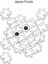 Puzzle Puzzles Coloring Jigsaw Pages Kids Printable Drawing Colouring Color Print Clipart Getdrawings Children Popular Coloringhome Getcolorings Toys Library sketch template