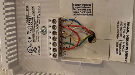 wires   thermostat