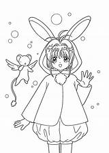 Sakura Coloring Pages Cardcaptor Card Anime Printable Kids Bestcoloringpagesforkids Captors Print Bunny Color Sheets Search Choose Board 4kids 1483 08kb sketch template