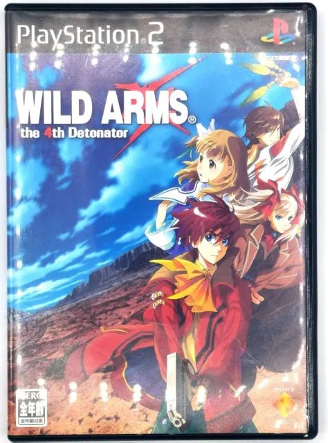 Japan Import Wild Arms The 4th Detonator Playstation 2 2005 Ps2