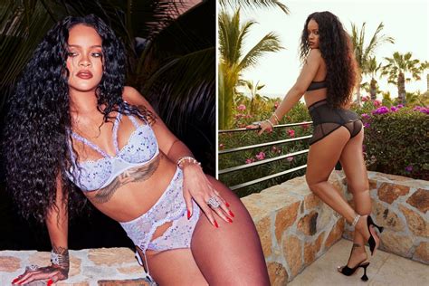 Rihanna Oozes Sex Appeal In Cheeky Photoshoot For Her New Savage X